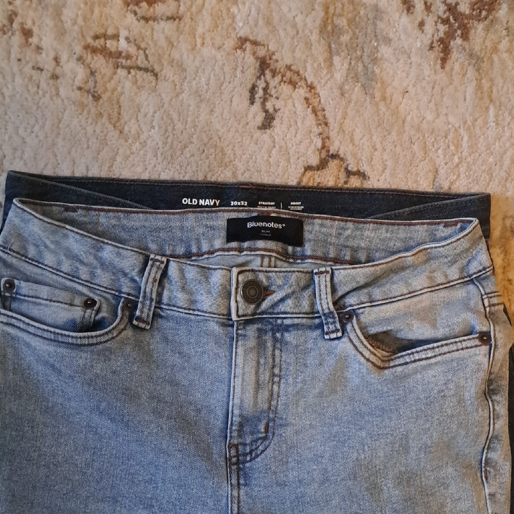 Bluenotes Skinny Jeans AND Old Navy Straight Leg Jeans MENS - Picture 8 of 9